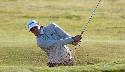 Martin Kaymer spielte auf dem Par-72-Kurs in Carnoustie 70 Schläge