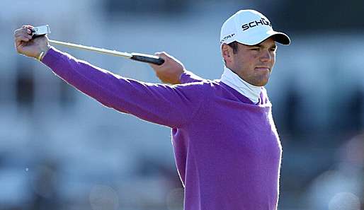 Martin Kaymer spielte auf dem Par-72-Kurs in St. Andrews eine 69-er Runde