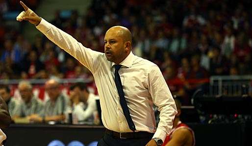 Bayern-Coach Yannis Christopoulos fuhr mit seiner Mannschaft den ersten Saisonsieg ein