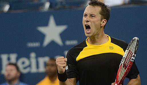 Der an Nummer 16 gesetzte Philipp Kohlschreiber hat die erste Runde überstanden