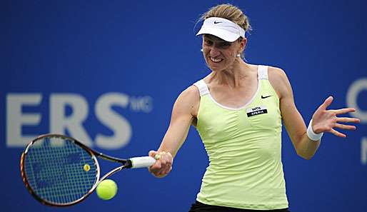 Für Mona Barthel war in Linz schon in Runde eins Schluss