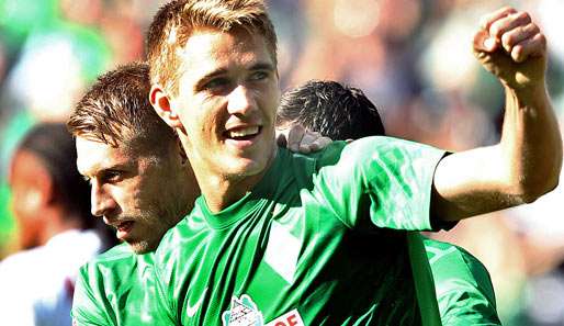 Erfolgreichster Torschütze bei Werders Testspiel in Heiligenfelde: Nils Petersen