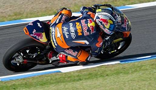 Sandro Cortese startet beim Großen Preis von Japan vom dritten Platz