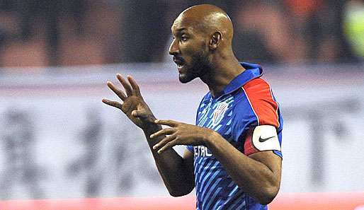 Nicolas Anelka von Shanghai Shenhua kritisiert seinen Ex-Verein