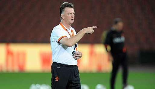 Louis van Gaal ist seit Sommer 2012 Bondscoach