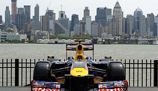 Ein Red Bull vor New Yorks Skyline? Zumindest 2013 wird es dieses Bild nicht geben