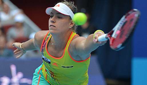 Die 24-Jährige Angelique Kerber wird von der WTA am Montag auf Platz fünf der Welt geführt