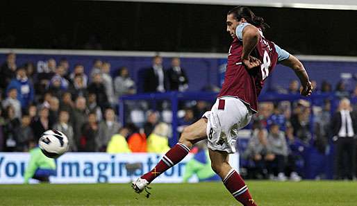 Andy Carroll wurde im Sommer vom FC Liverpool an West Ham United verliehen