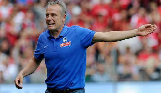 Christian Streich übernahm den SC Freiburg in der letzten Winterpause