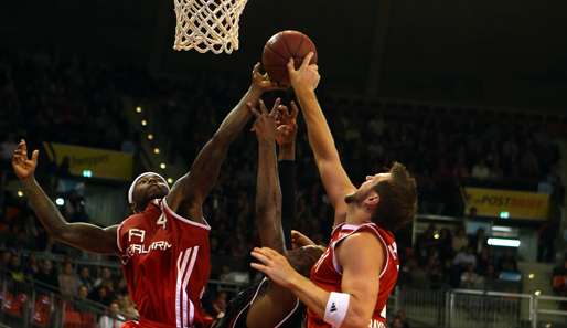 Tyrese Rice (l.) war mit zwölf Punkten Top-Scorer der Münchner