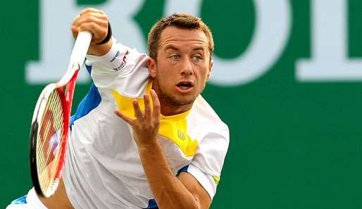 Phillipp Kohlschreiber muss in Paris nach der ersten Runde seine Koffer packen