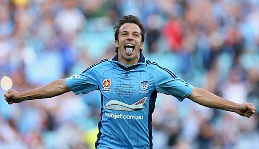 Ex-Juve-Star Alessandro Del Piero hat mit Achillessehnenproblemen zu kämpfen