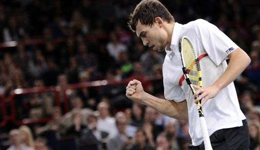 Überraschungsfinalist: Der polnische Qualifikant Jerzy Janowicz steht im Finale des Paris-Masters