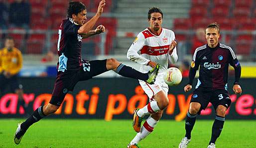 Der VfB stand vor der Partie in Kopenhagen mächtig unter Druck