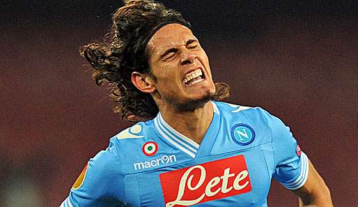 Edinson Cavani schoss Dnjepropetrowsk im Alleingang ab