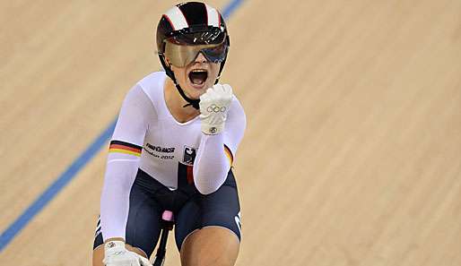 Kristina Vogel gewann bei Olympia 2012 die Goldmedaille im Teamsprint