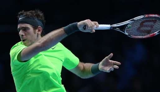 Juan Martin Del Potro trifft im Halbfinale auf Novak Djokovic
