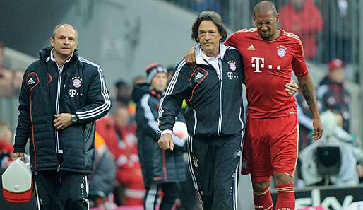 Jerome Boateng verletzte sich beim Spiel gegen Eintracht Frankfurt