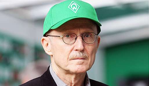 Willi Lemke hofft auf die Erfüllung des langfristigen Vertrags von Klaus Allofs