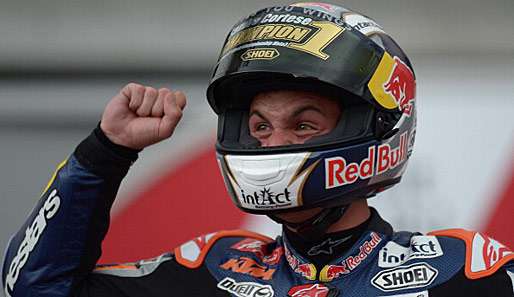 Sandro Cortese steigt nach seinem WM-Titel in der Moto3 in die Moto2 auf