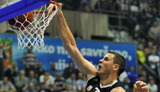 Bostjan Nachbar war mit 15 Punkten zweitbester Werfer bei den Brose Baskets Bamberg