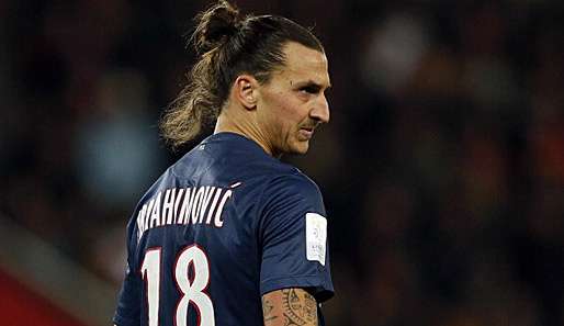 Zlatan Ibrahimovic ist zum sechsten Mal in Folge Schwedens "Fußballer des Jahres"