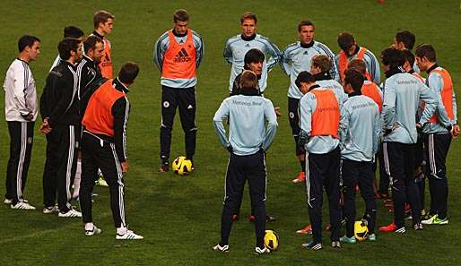 Joachim Löw konnte beim Abschlusstraining alle Spieler begrüßen