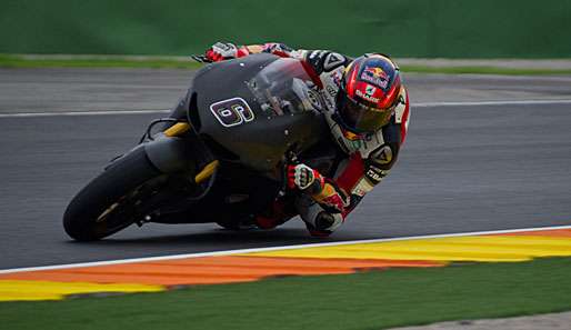 Stefan Bradl bei einer Testfahrt in Valencia