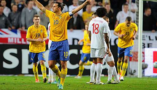 Unfassbares Tor gegen England: Zlatan Ibrahimovic