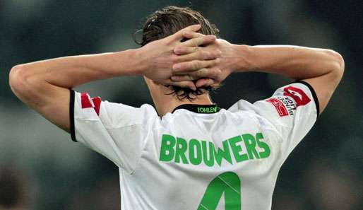Roel Brouwers war nach seinem unglücklichen Eigentor untröstlich