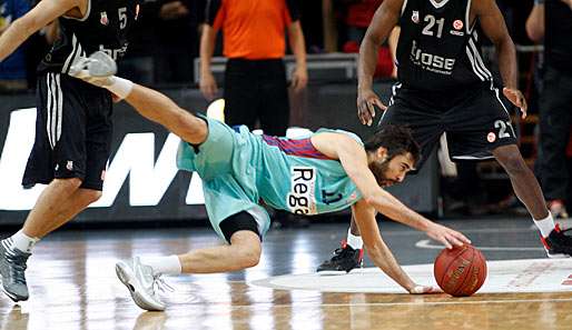 Der ehemalige NBA-Spieler Juan Carlos Navarro erzielte gegen Bamberg 13 Punkte