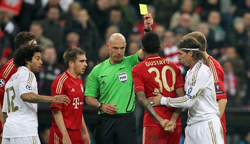 Howard Webb pfiff auch das Halbfinale zwischen Bayern und Real Madrid in der letzten Saison