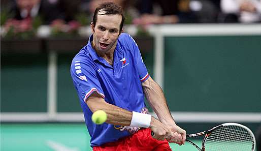 Entschied das entscheidende Match gegen Nicolas Almagro für sich: Radek Stepanek