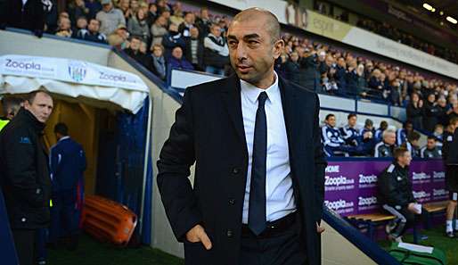 Roberto Di Matteo stieg nach der Entlassung von Andre Villas-Boas zum Cheftrainer auf