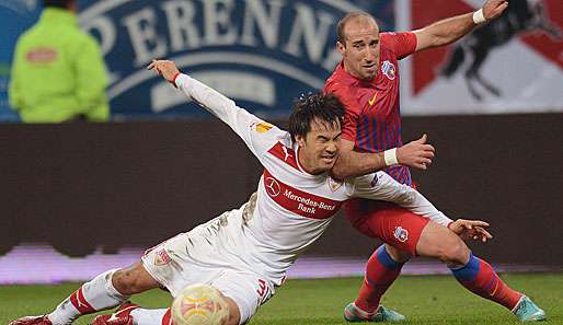 Nach der 5:1-Gala gegen Steaua muss der VfB Stuttgart in der Bundesliga nach Freiburg zum Derby
