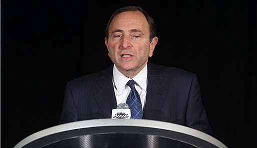 NHL-Obmann Gary Bettman äußerte sich optimistisch nach den Verhandlungen am Mittwoch