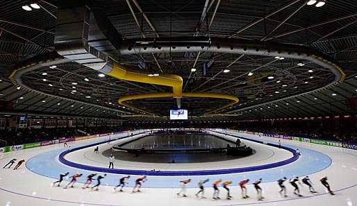 Der niederländische Eisschnelllauf-Tempel Thialf wird saniert