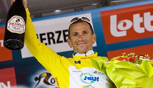 Der Franzose Jimmy Casper bei der Tour de Belgique 2010