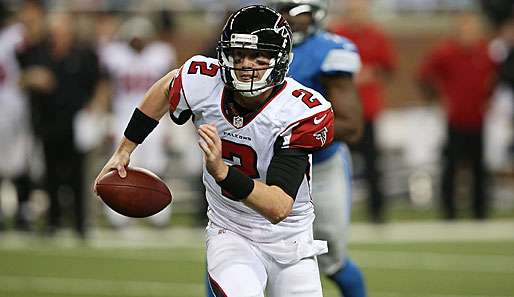 Quarterback Matt Ryan führte Atlanta mit vier Touchdownpässen zum Erfolg gegen die Lions