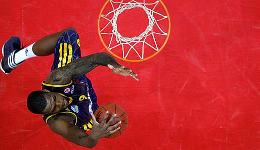 Auch Berlins Topscorer Deon Thompson konnte die Niederlage nicht verhindern
