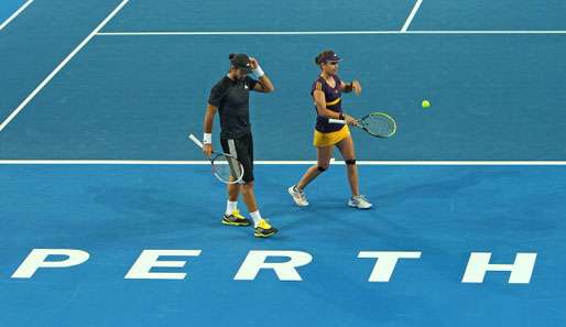 Fernando Verdasco und Anabel Medina Garrigues holten einen Punkt gegen Südafrika