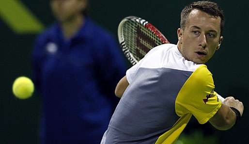 Philipp Kohlschreiber muss in Doha die Koffer packen