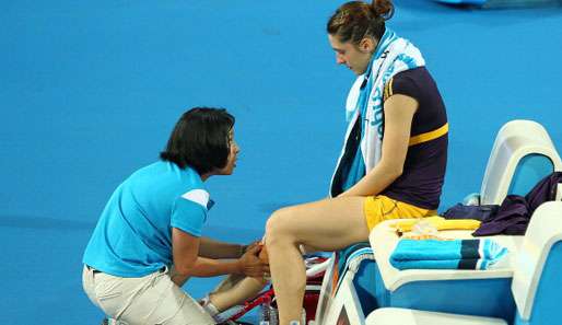 Andrea Petkovic erlitt beim Hopman-Cup einen Meniskusriss und wurde nun erfolgreich operiert