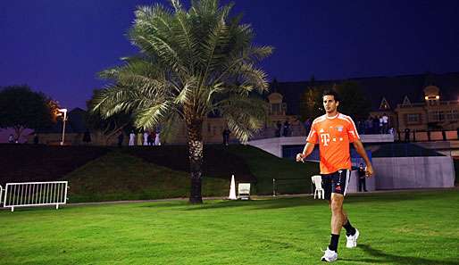 Befindet sich Claudio Pizarro derzeit in seinem letzten Winter-Trainingslager mit den Bayern?