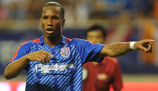 Didier Drogba soll angeblich Shanghai Shenhua verlassen wollen 