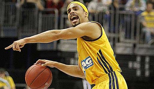 Dashaun Wood gewann mit Alba Berlin gegen Braunschweig
