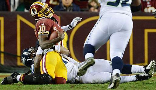Robert Griffin III musste die Partie gegen Seattle vorzeitig beenden
