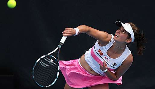 Julia Görges kommt in diesem Jahr noch nicht richtig in Fahrt