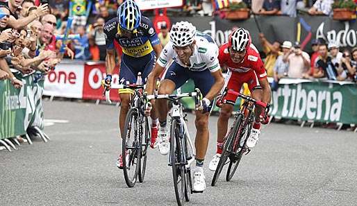 Die Vuelta wird noch härter - das sollte besonders Alberto Contador (m.) entgegen kommen