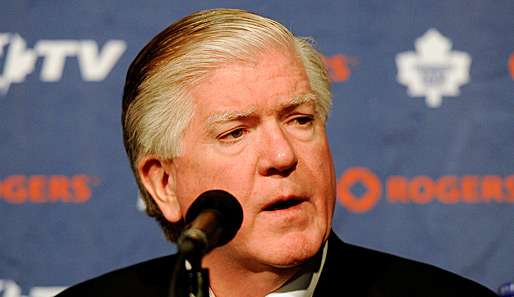 Seit 2008 im Amt bei den Toronto Maple Leafs, nun nur noch als Berater tätig: Brian Burke